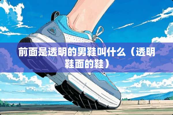 前面是透明的男鞋叫什么（透明鞋面的鞋）