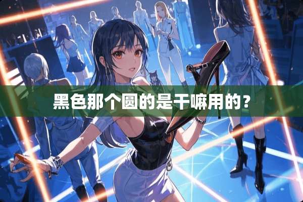 黑色那个圆的是干嘛用的？