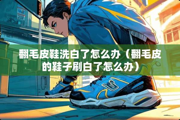 翻毛皮鞋洗白了怎么办（翻毛皮的鞋子刷白了怎么办）