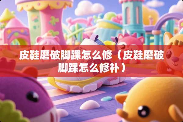 皮鞋磨破脚踝怎么修（皮鞋磨破脚踝怎么修补）