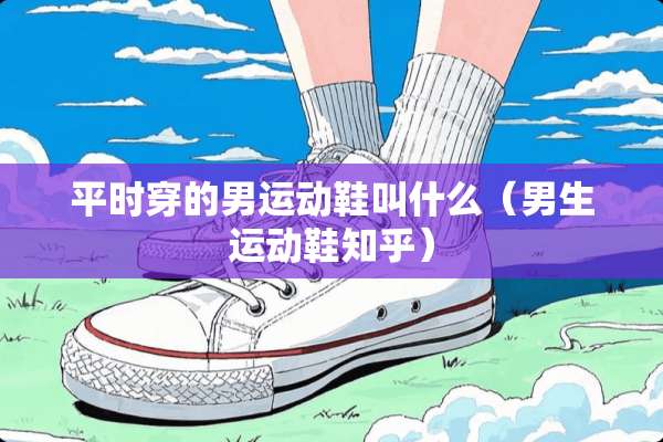 平时穿的男运动鞋叫什么（男生运动鞋知乎）