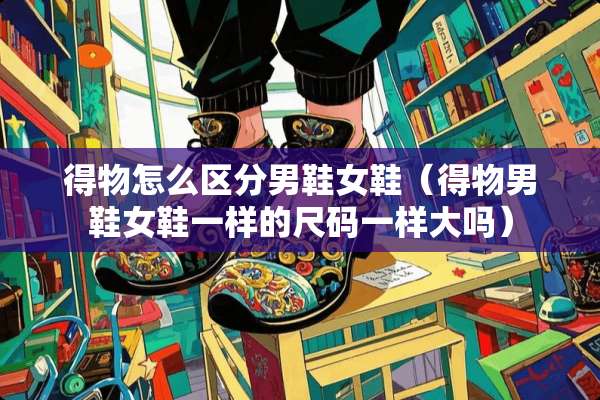 得物怎么区分男鞋女鞋（得物男鞋女鞋一样的尺码一样大吗）