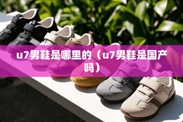 u7男鞋是哪里的（u7男鞋是国产吗）