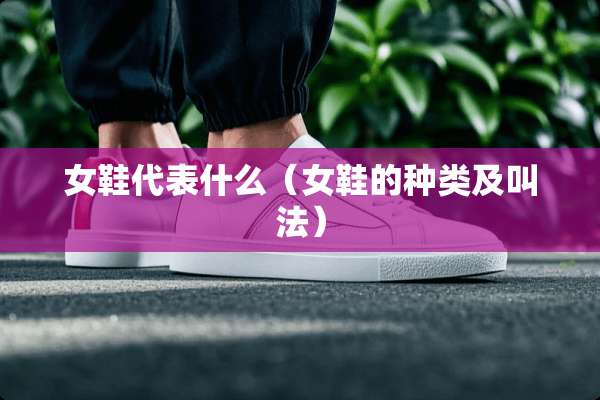 女鞋代表什么（女鞋的种类及叫法）