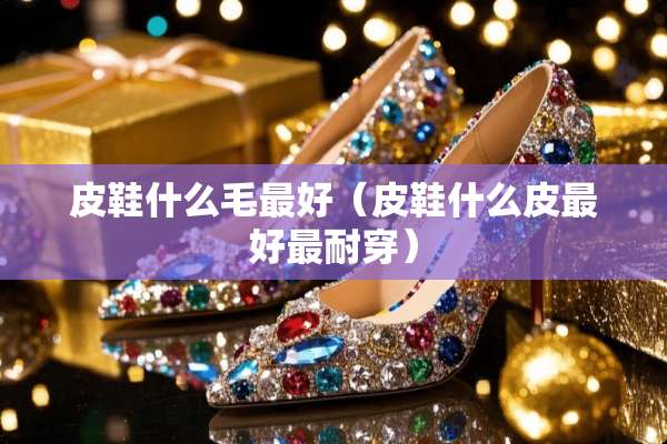 皮鞋什么毛最好（皮鞋什么皮最好最耐穿）