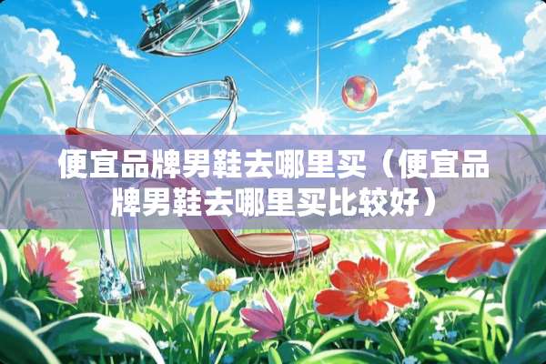 便宜品牌男鞋去哪里买（便宜品牌男鞋去哪里买比较好）
