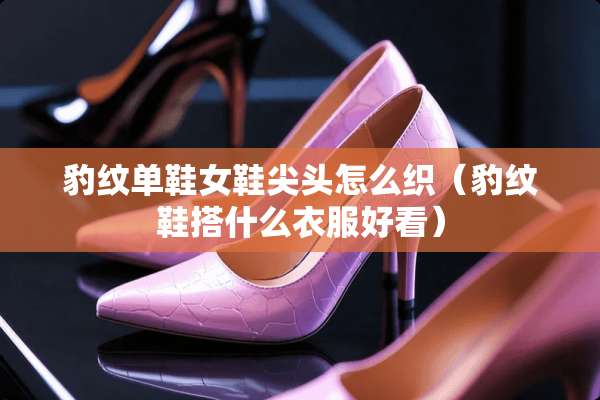 豹纹单鞋女鞋尖头怎么织（豹纹鞋搭什么衣服好看）