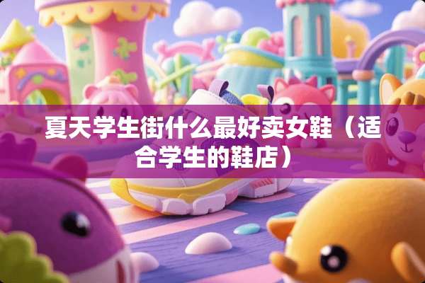 夏天学生街什么最好卖女鞋（适合学生的鞋店）