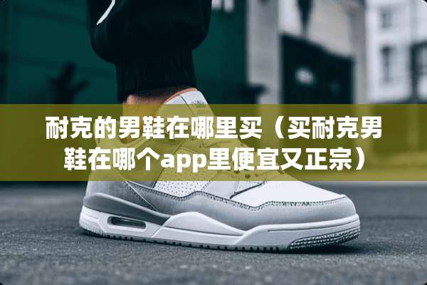 耐克的男鞋在哪里买（买耐克男鞋在哪个app里便宜又正宗）