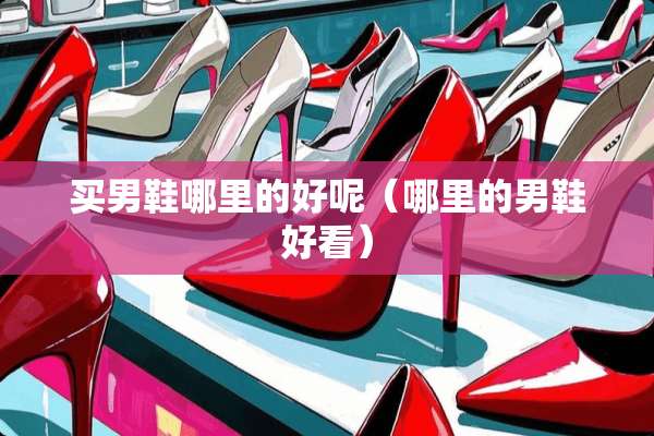 买男鞋哪里的好呢（哪里的男鞋好看）