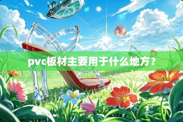 pvc板材主要用于什么地方？