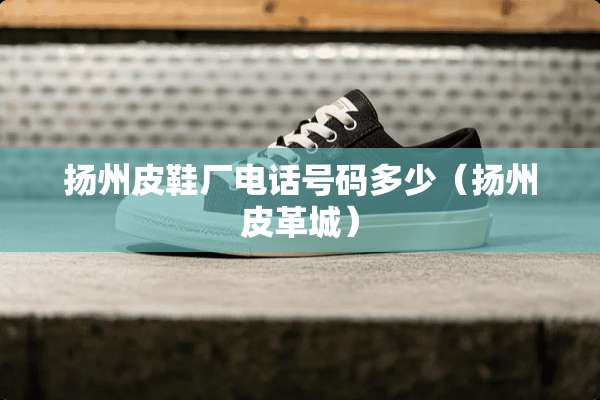 扬州皮鞋厂电话号码多少（扬州皮革城）