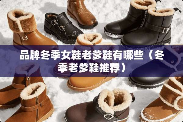 品牌冬季女鞋老爹鞋有哪些（冬季老爹鞋推荐）