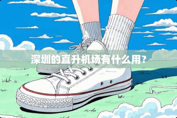 深圳的直升机场有什么用？