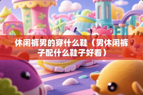休闲裤男的穿什么鞋（男休闲裤子配什么鞋子好看）