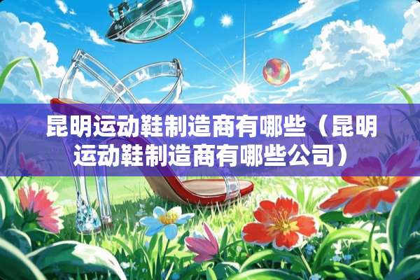 昆明运动鞋制造商有哪些（昆明运动鞋制造商有哪些公司）