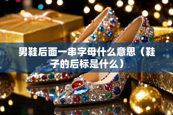 男鞋后面一串字母什么意思（鞋子的后标是什么）