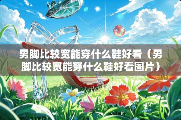 男脚比较宽能穿什么鞋好看（男脚比较宽能穿什么鞋好看图片）