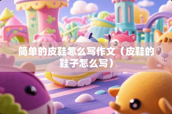 简单的皮鞋怎么写作文（皮鞋的鞋子怎么写）