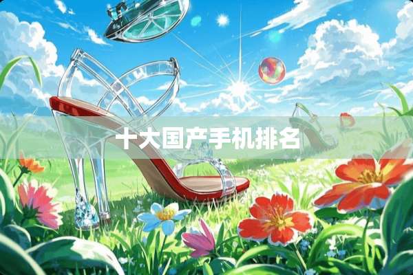 十大国产手机排名