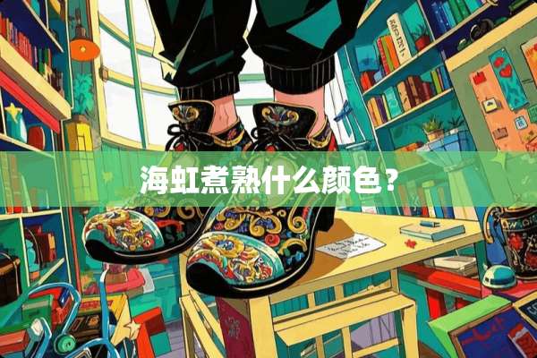 海虹煮熟什么颜色？
