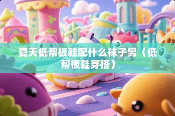 夏天低帮板鞋配什么袜子男（低帮板鞋穿搭）