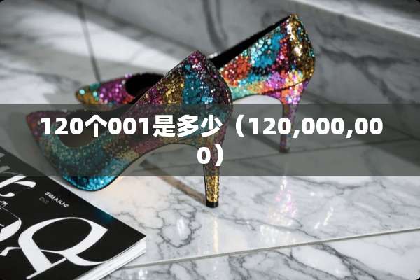 120个001是多少（120,000,000）