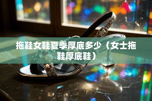 拖鞋女鞋夏季厚底多少（女士拖鞋厚底鞋）