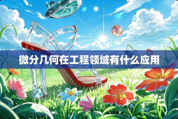 微分几何在工程领域有什么应用