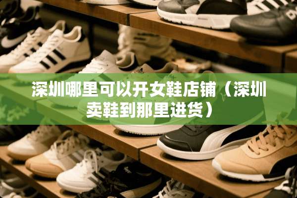 深圳哪里可以开女鞋店铺（深圳卖鞋到那里进货）
