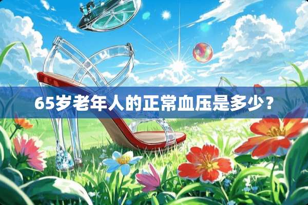 65岁老年人的正常血压是多少？