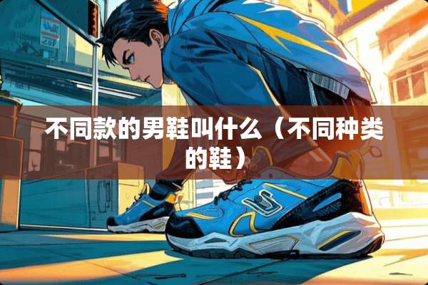 不同款的男鞋叫什么（不同种类的鞋）