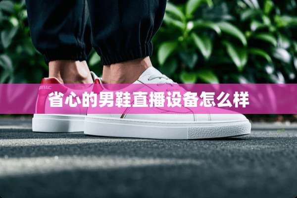 省心的男鞋直播设备怎么样