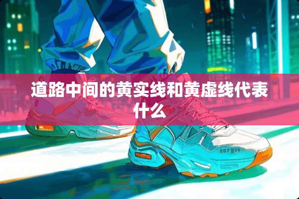 道路中间的黄实线和黄虚线代表什么