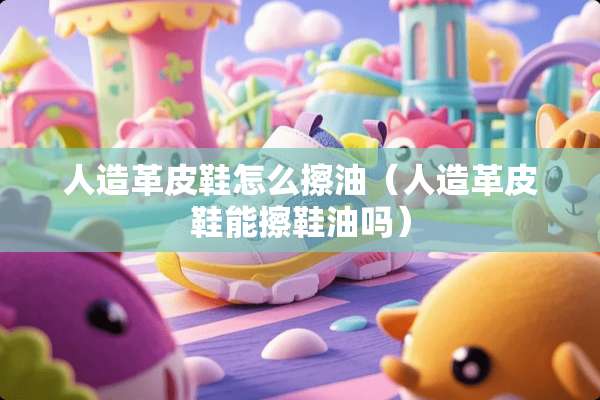 人造革皮鞋怎么擦油（人造革皮鞋能擦鞋油吗）