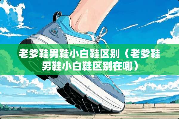 老爹鞋男鞋小白鞋区别（老爹鞋男鞋小白鞋区别在哪）