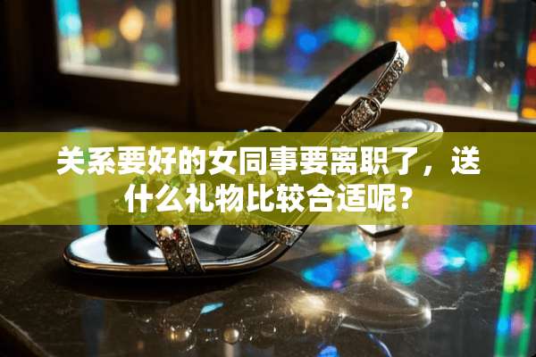 关系要好的女同事要离职了，送什么礼物比较合适呢？