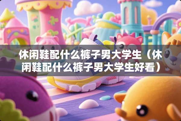休闲鞋配什么裤子男大学生（休闲鞋配什么裤子男大学生好看）