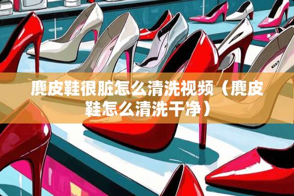 麂皮鞋很脏怎么清洗视频（麂皮鞋怎么清洗干净）