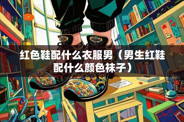 红色鞋配什么衣服男（男生红鞋配什么颜色袜子）