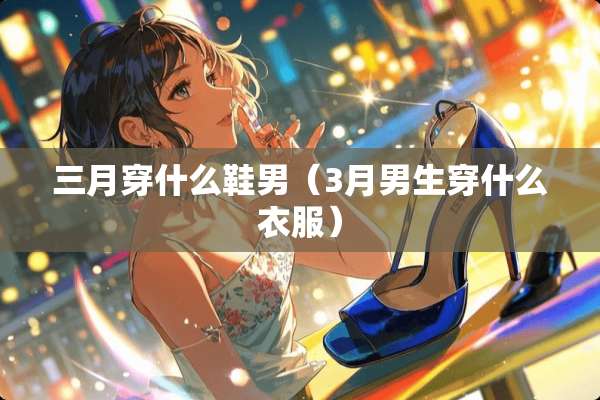三月穿什么鞋男（3月男生穿什么衣服）