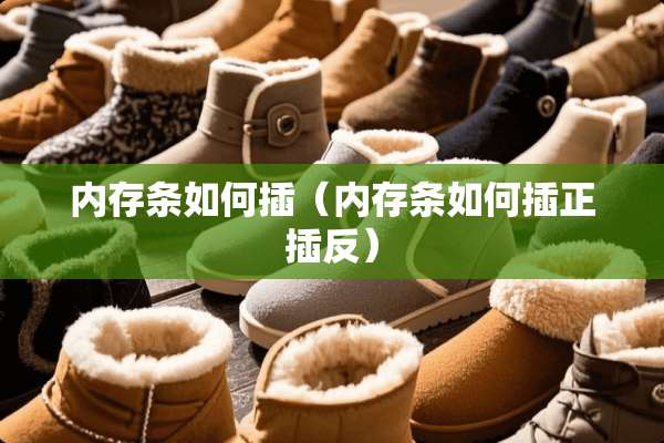 内存条如何插（内存条如何插正插反）
