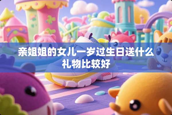 亲姐姐的女儿一岁过生日送什么礼物比较好