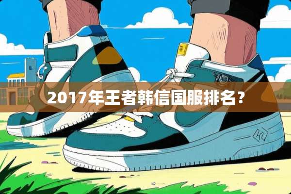 2017年王者韩信国服排名？