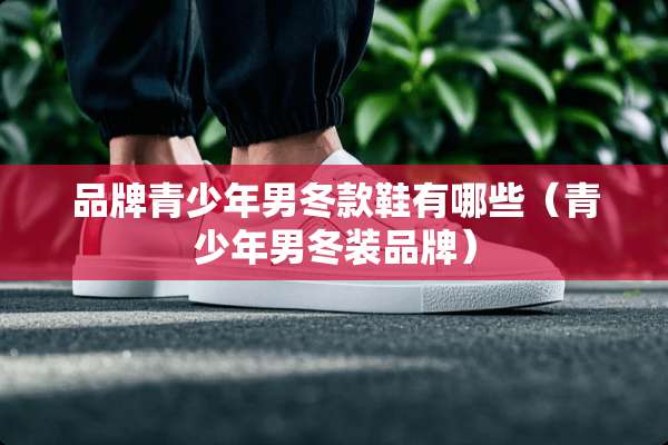 品牌青少年男冬款鞋有哪些（青少年男冬装品牌）