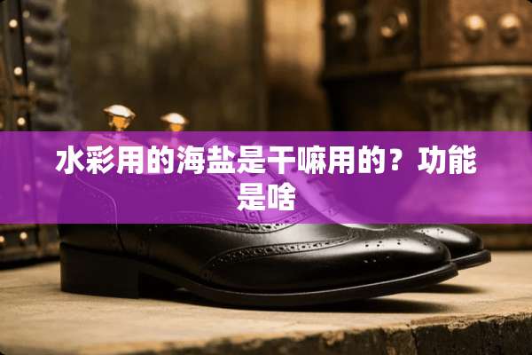 水彩用的海盐是干嘛用的？功能是啥