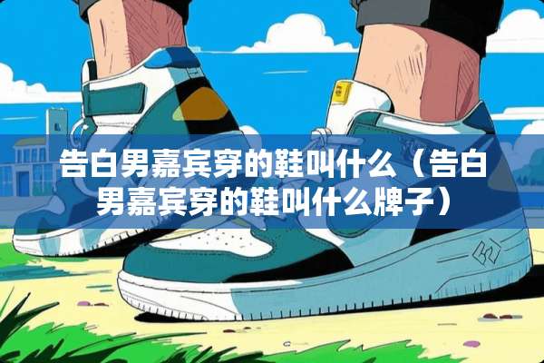 告白男嘉宾穿的鞋叫什么（告白男嘉宾穿的鞋叫什么牌子）