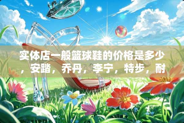 实体店一般篮球鞋的价格是多少，安踏，乔丹，李宁，特步，耐克？