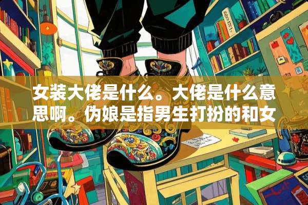 女装大佬是什么。大佬是什么意思啊。伪娘是指男生打扮的和女生一样吗