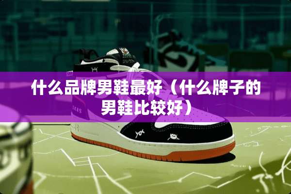 什么品牌男鞋最好（什么牌子的男鞋比较好）